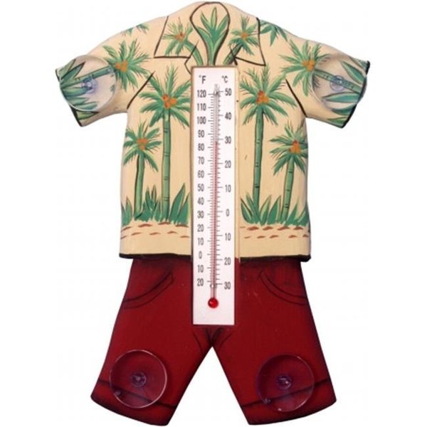 Songbird Essentials Songbird Essentials Hawaiin Shirt Small Window Thermometer SE2178407